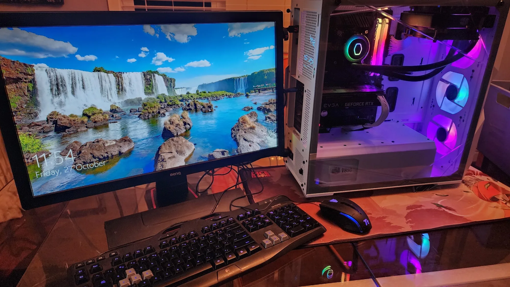 Computer Repair from liquid spilled in tower