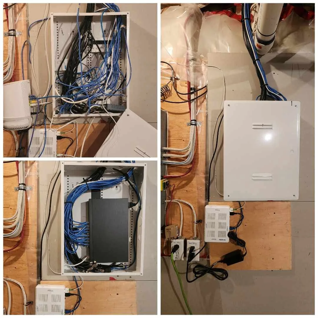 Internet Troubleshooting and Wiring Cleanup