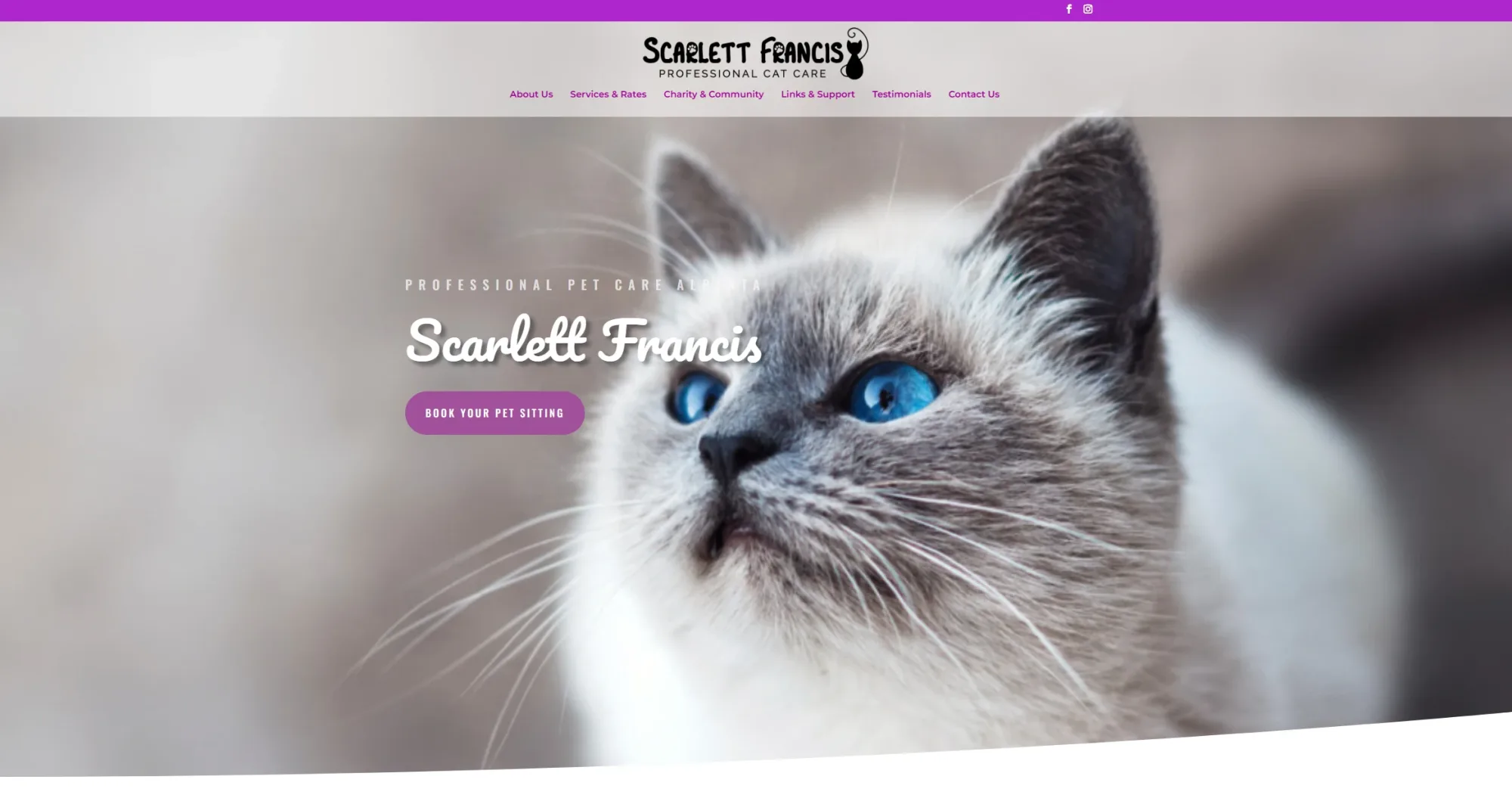 Scarlett Francis Professional Cat Care